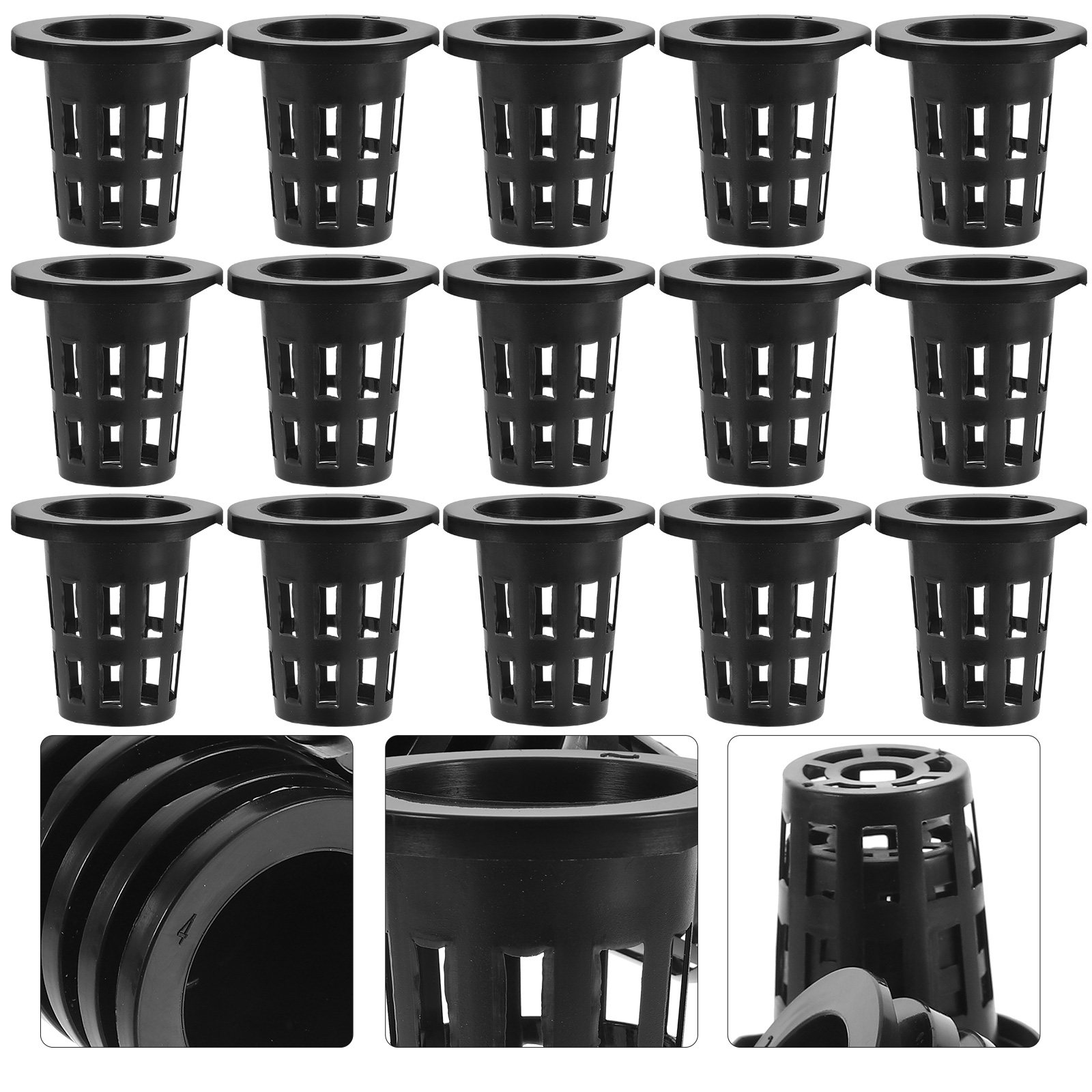 Gardening Tools Vegetables - 50Pcs Plastic Planting Baskets Hydroponic Net