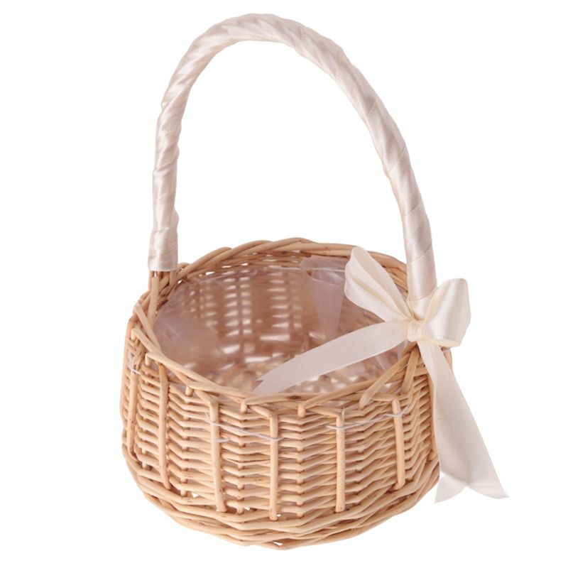 A56K Wicker Woven Flower Baske - Gardening Tools Girls review and price